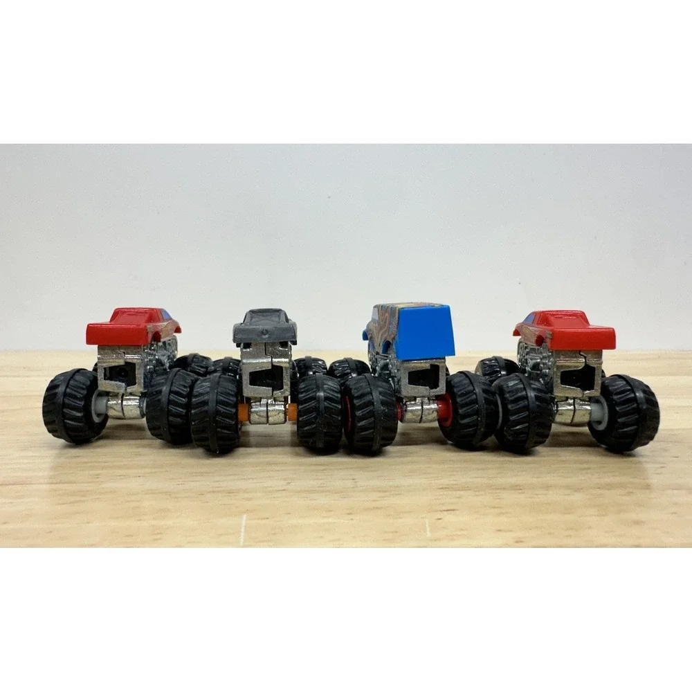 Monster Jam Minis Bundle of 7 Spin Master 1:87 Scale Diecast Trucks Toys